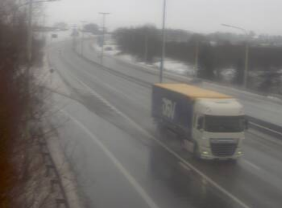 Caméra autoroute Belgique - Longlier, E411(A4) direction Luxembourg, peu avant la jonction avec l'E25
