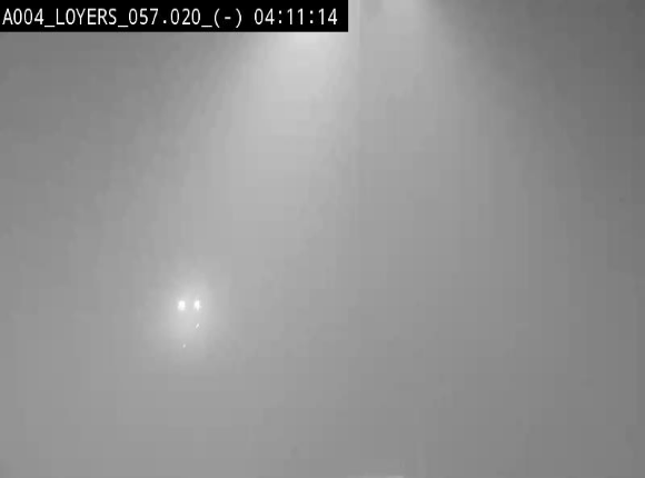 <h2>Webcam E411 au niveau du viaduc de Beez à Loyers, entre Champion et Warissoulx. Vue orientée vers Bruxelles</h2>
