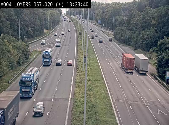 <h2>Webcam dans la montée de Loyers sur l'E411, après le viaduc de Beez en venant de Namur et en direction du Luxembourg</h2>