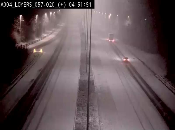 <h2>Webcam dans la montée de Loyers sur l'E411, après le viaduc de Beez en venant de Namur et en direction du Luxembourg</h2>