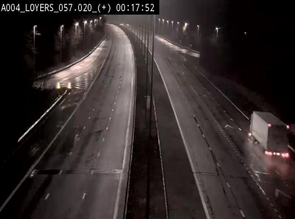 <h2>Webcam dans la montée de Loyers sur l'E411, après le viaduc de Beez en venant de Namur et en direction du Luxembourg</h2>