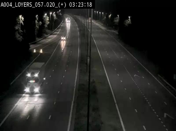 <h2>Webcam dans la montée de Loyers sur l'E411, après le viaduc de Beez en venant de Namur et en direction du Luxembourg</h2>