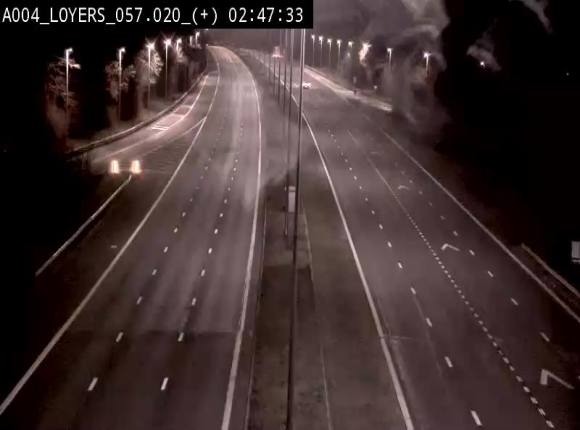 <h2>Webcam dans la montée de Loyers sur l'E411, après le viaduc de Beez en venant de Namur et en direction du Luxembourg</h2>