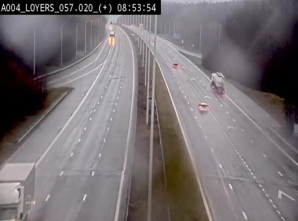 <h2>Webcam dans la montée de Loyers sur l'E411, après le viaduc de Beez en venant de Namur et en direction du Luxembourg</h2>