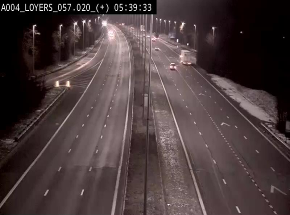 <h2>Webcam dans la montée de Loyers sur l'E411, après le viaduc de Beez en venant de Namur et en direction du Luxembourg</h2>