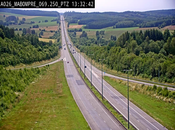 <h2>Webcam E25 (A26) à Mabompré. Vue orientée vers Liège</h2>