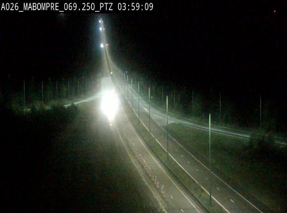 <h2>Webcam E25 (A26) à Mabompré. Vue orientée vers Liège</h2>