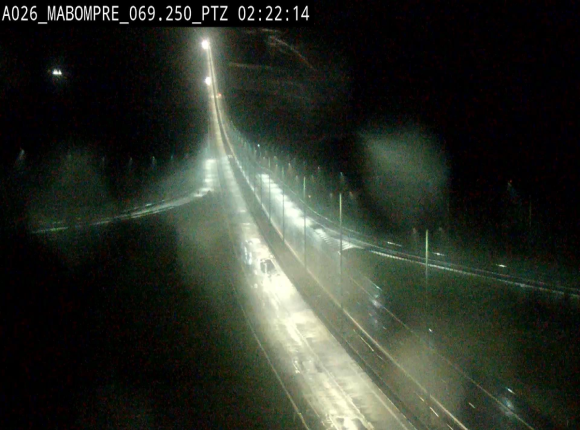 Webcam E25 (A26) à Mabompré. Vue orientée vers Liège