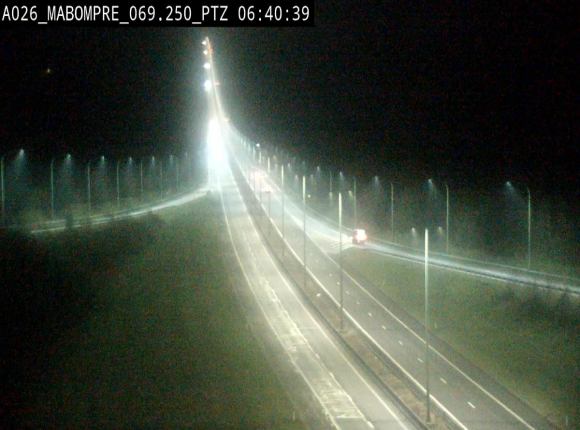 <h2>Webcam E25 (A26) à Mabompré. Vue orientée vers Liège</h2>