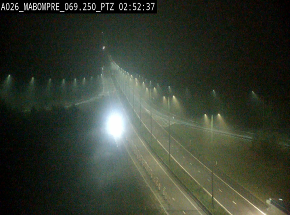 <h2>Webcam E25 (A26) à Mabompré. Vue orientée vers Liège</h2>