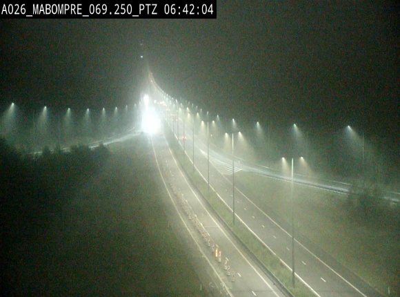 <h2>Webcam E25 (A26) à Mabompré. Vue orientée vers Liège</h2>