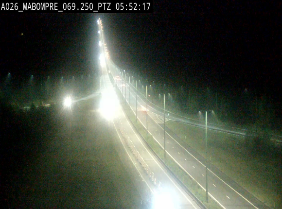 <h2>Webcam E25 (A26) à Mabompré. Vue orientée vers Liège</h2>