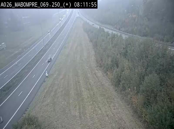 <h2>Webcam E25 (A26) à Mabompré. Vue orientée vers le Luxembourg</h2>