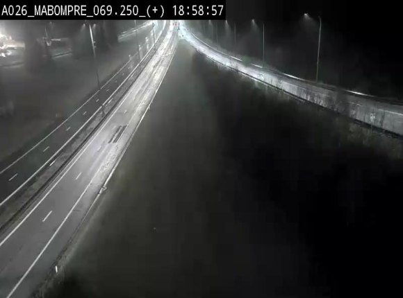 Webcam E25 (A26) à Mabompré. Vue orientée vers le Luxembourg