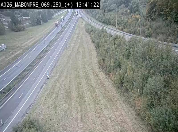 <h2>Webcam E25 (A26) à Mabompré. Vue orientée vers le Luxembourg</h2>
