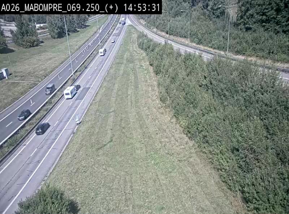 <h2>Webcam E25 (A26) à Mabompré. Vue orientée vers le Luxembourg</h2>