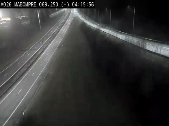Webcam E25 (A26) à Mabompré. Vue orientée vers le Luxembourg
