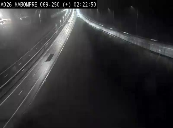 Webcam E25 (A26) à Mabompré. Vue orientée vers le Luxembourg