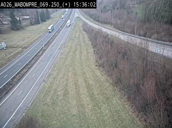 <h2>Webcam E25 (A26) à Mabompré. Vue orientée vers le Luxembourg</h2>