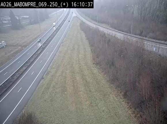 <h2>Webcam E25 (A26) à Mabompré. Vue orientée vers le Luxembourg</h2>