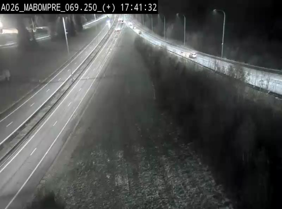 Webcam E25 (A26) à Mabompré. Vue orientée vers le Luxembourg