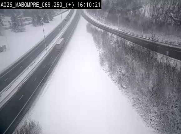 Webcam E25 (A26) à Mabompré. Vue orientée vers le Luxembourg
