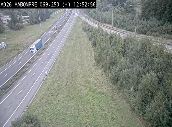 <h2>Webcam E25 (A26) à Mabompré. Vue orientée vers le Luxembourg</h2>