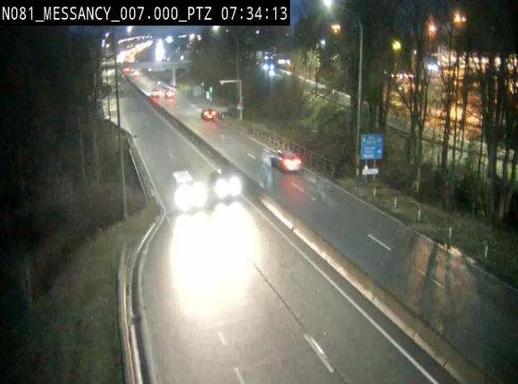 <h2>Webcam sur la N81 (E411) à hauteur du Cora Messancy. Vue orientée vers Arlon</h2>