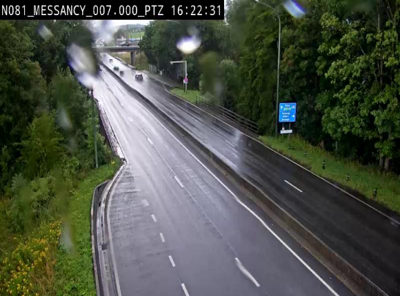 <h2>Webcam sur la N81 (E411) à hauteur du Cora Messancy. Vue orientée vers Arlon</h2>