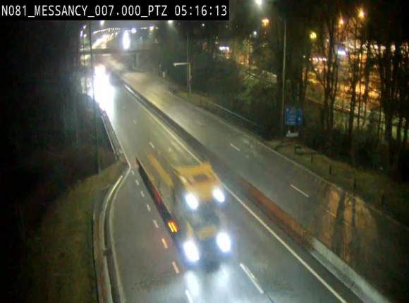 <h2>Webcam sur la N81 (E411) à hauteur du Cora Messancy. Vue orientée vers Arlon</h2>