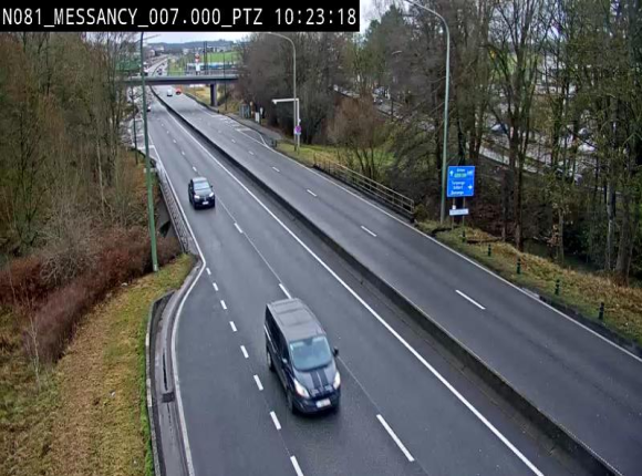 <h2>Webcam sur la N81 (E411) à hauteur du Cora Messancy. Vue orientée vers Arlon</h2>