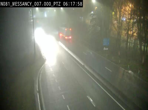 <h2>Webcam sur la N81 (E411) à hauteur du Cora Messancy. Vue orientée vers Arlon</h2>