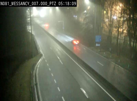 <h2>Webcam sur la N81 (E411) à hauteur du Cora Messancy. Vue orientée vers Arlon</h2>