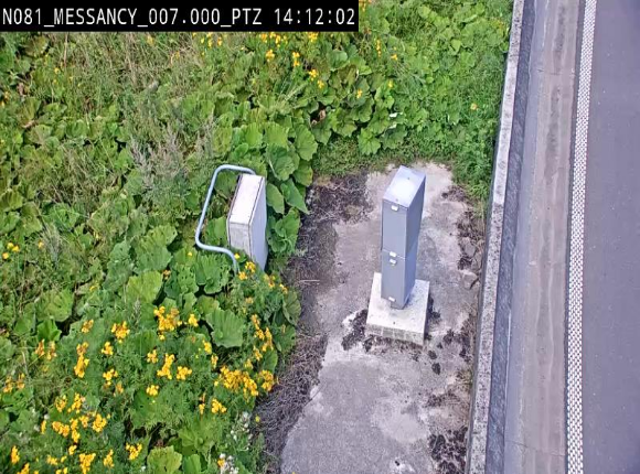 Webcam sur la N81 (E411) à hauteur du Cora Messancy. Vue orientée vers Arlon