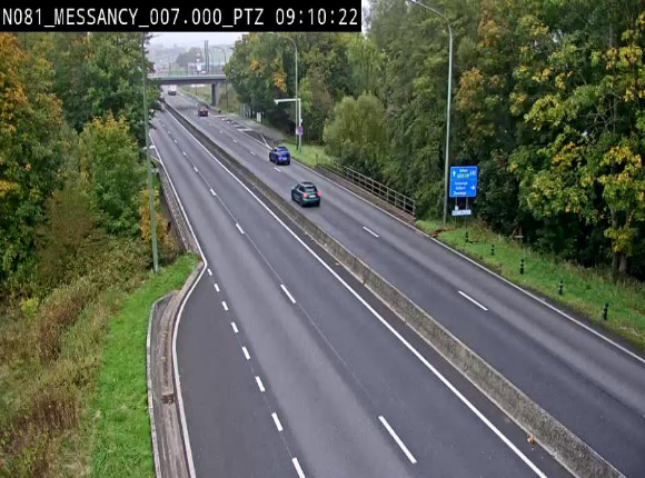<h2>Webcam sur la N81 (E411) à hauteur du Cora Messancy. Vue orientée vers Arlon</h2>