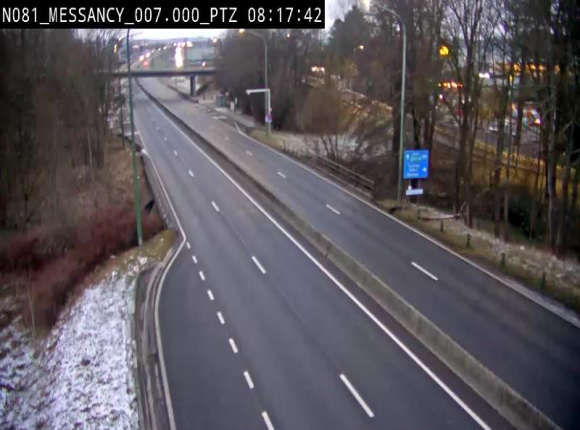 <h2>Webcam sur la N81 (E411) à hauteur du Cora Messancy. Vue orientée vers Arlon</h2>