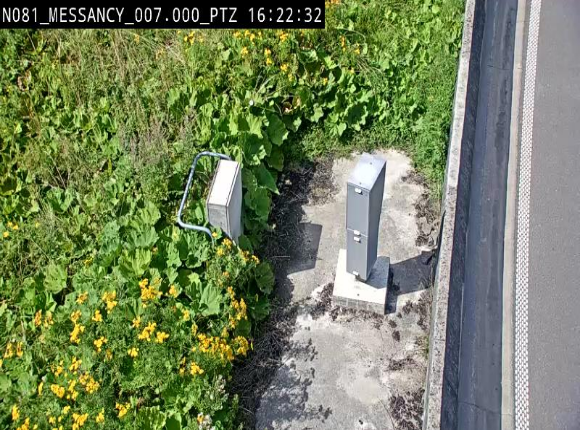 Webcam sur la N81 (E411) à hauteur du Cora Messancy. Vue orientée vers Arlon