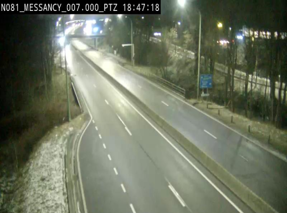 <h2>Webcam sur la N81 (E411) à hauteur du Cora Messancy. Vue orientée vers Arlon</h2>