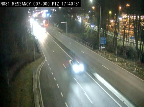 <h2>Webcam sur la N81 (E411) à hauteur du Cora Messancy. Vue orientée vers Arlon</h2>