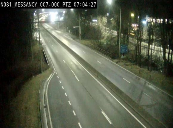 Webcam sur la N81 (E411) à hauteur du Cora Messancy. Vue orientée vers Arlon