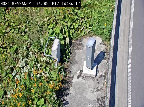 <h2>Webcam sur la N81 (E411) à hauteur du Cora Messancy. Vue orientée vers Arlon</h2>