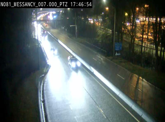 <h2>Webcam sur la N81 (E411) à hauteur du Cora Messancy. Vue orientée vers Arlon</h2>