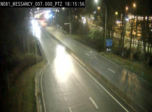 <h2>Webcam sur la N81 (E411) à hauteur du Cora Messancy. Vue orientée vers Arlon</h2>