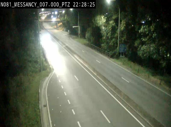 <h2>Webcam sur la N81 (E411) à hauteur du Cora Messancy. Vue orientée vers Arlon</h2>