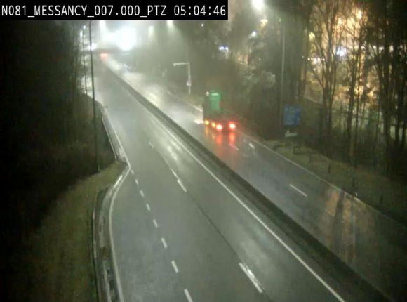 <h2>Webcam sur la N81 (E411) à hauteur du Cora Messancy. Vue orientée vers Arlon</h2>