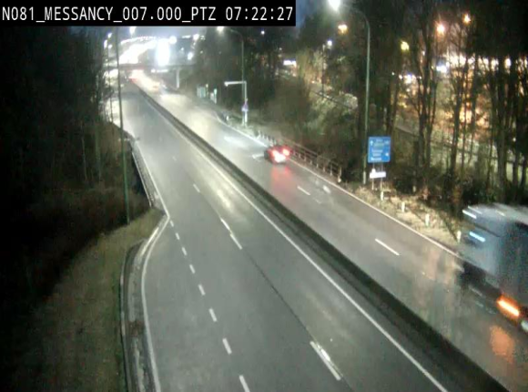 <h2>Webcam sur la N81 (E411) à hauteur du Cora Messancy. Vue orientée vers Arlon</h2>