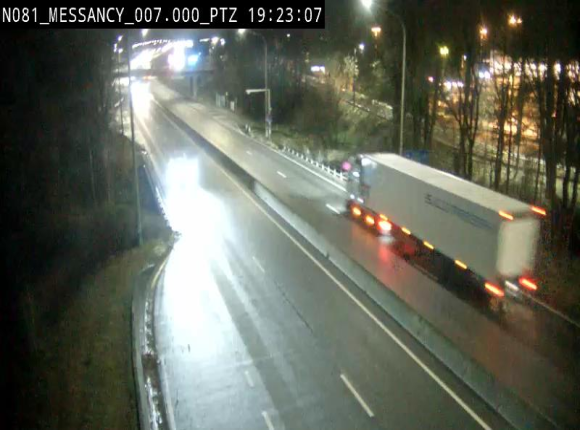 <h2>Webcam sur la N81 (E411) à hauteur du Cora Messancy. Vue orientée vers Arlon</h2>