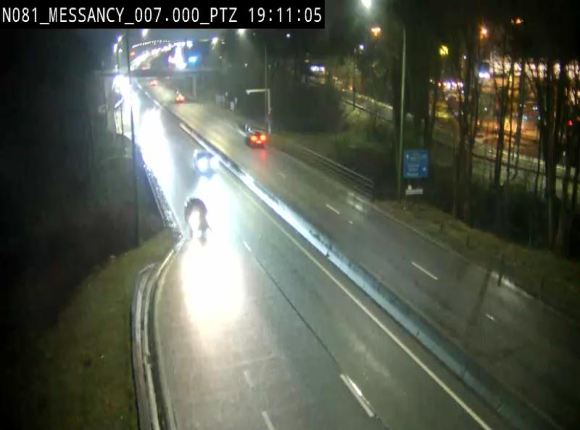 <h2>Webcam sur la N81 (E411) à hauteur du Cora Messancy. Vue orientée vers Arlon</h2>