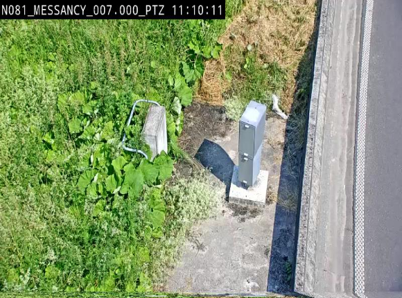 Webcam sur la N81 (E411) à hauteur du Cora Messancy. Vue orientée vers Arlon