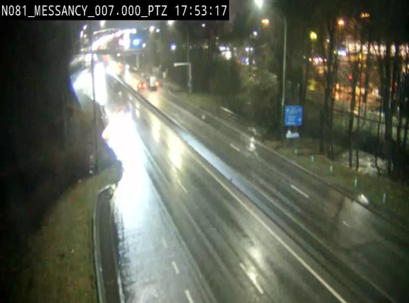 <h2>Webcam sur la N81 (E411) à hauteur du Cora Messancy. Vue orientée vers Arlon</h2>